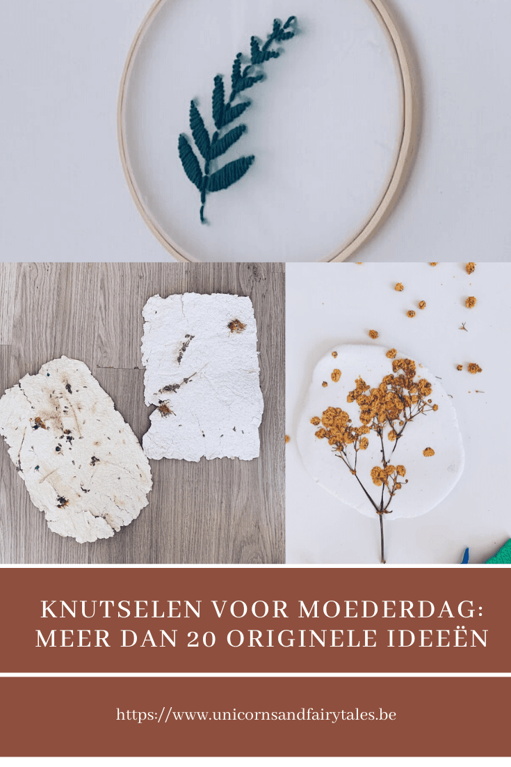 knutselen voor moederdag: 20+ ideetjes - unicorns & fairytales