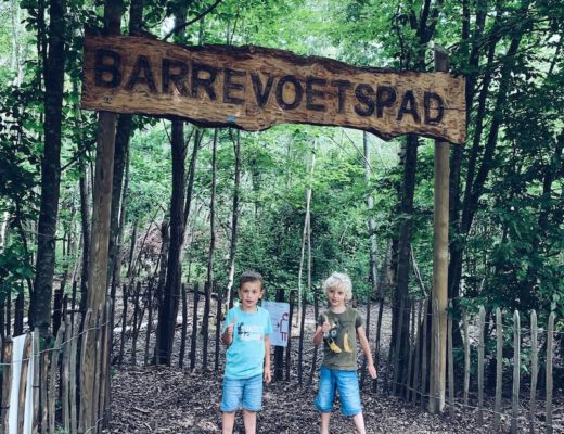 blotevoetenpad barrevoetspad in De Schorre - unicorns & fairytales