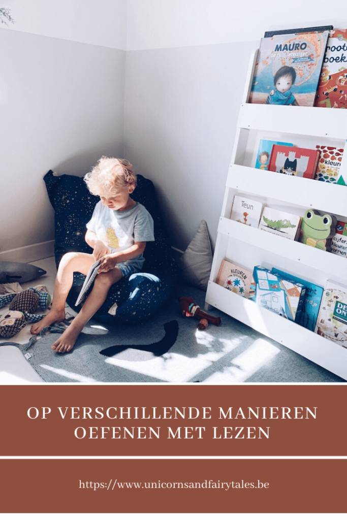 op verschillende manieren oefenen met lezen - unicorns & fairytales