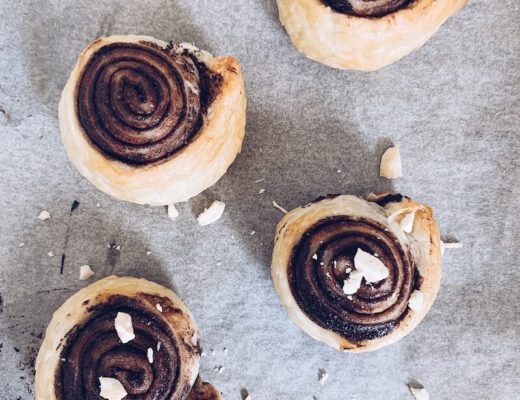 vegan chocolate rolls - unicorns & fairytales