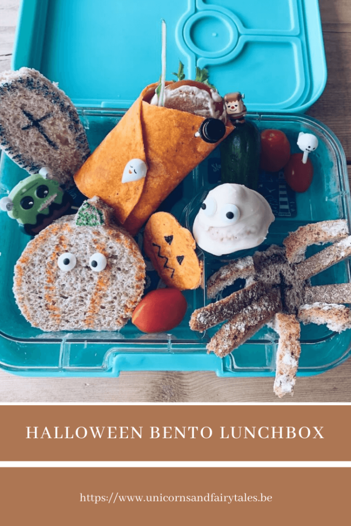 halloween bento lunchbox  - unicorns & fairytales