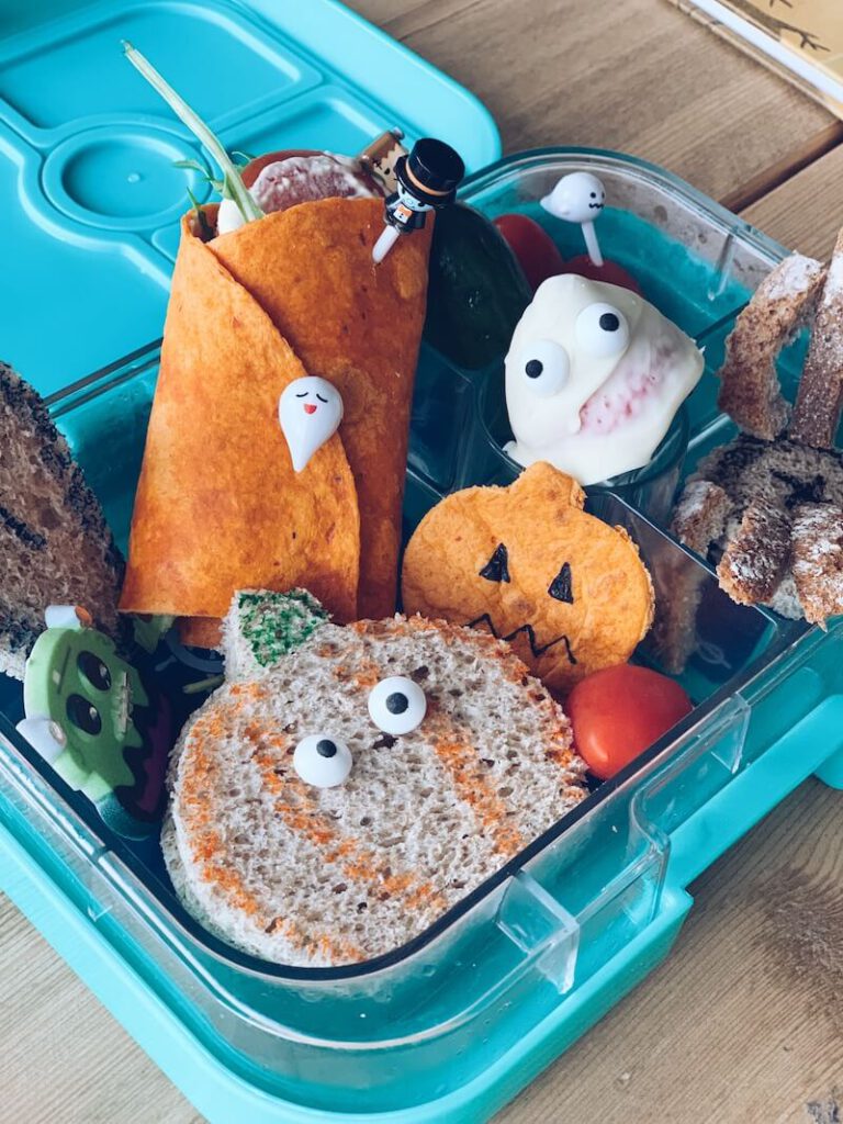 halloween bento lunchbox  - unicorns & fairytales