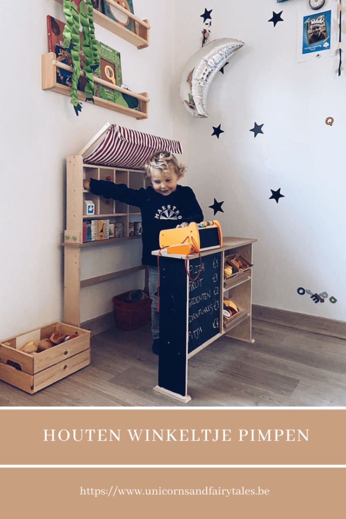 houten winkeltje pimpen - unicorns & fairytales