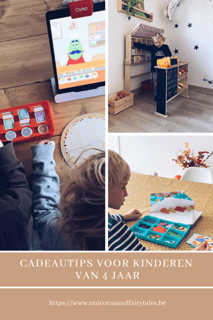 cadeautips voor kinderen van 4 jaar - unicorns & fairytales