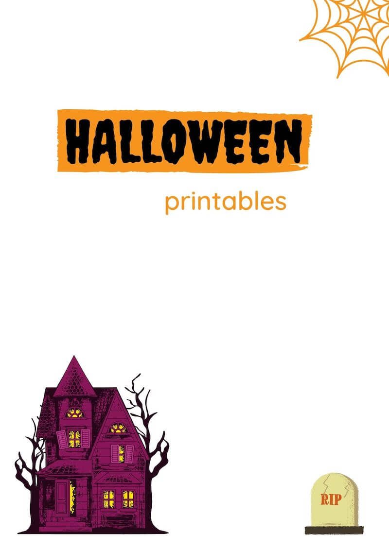 Halloween tellen - Sensory play rond Halloween + gratis printables