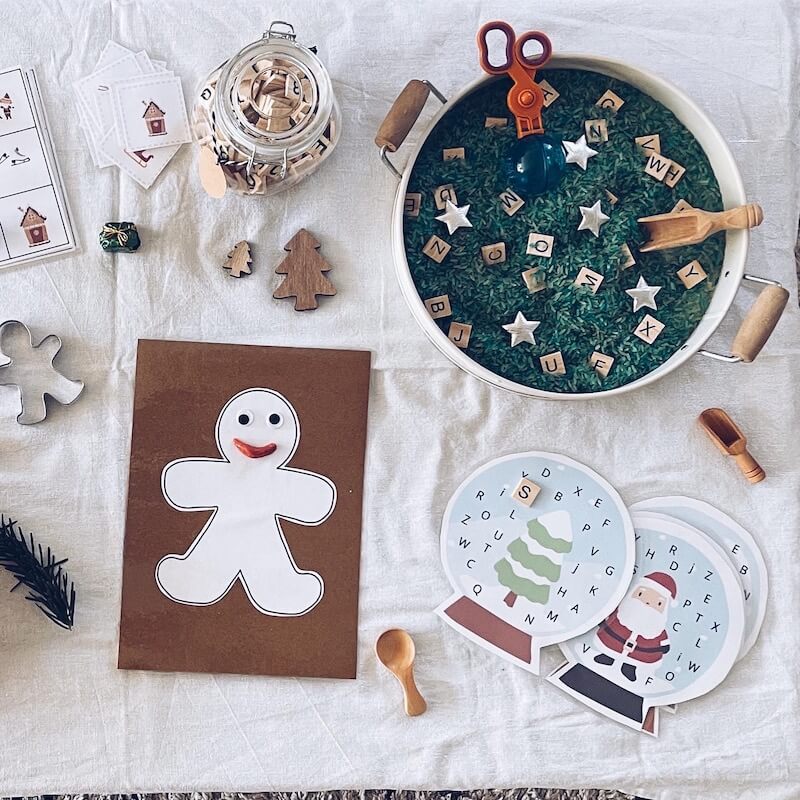 printables kerst - unicorns & fairytales