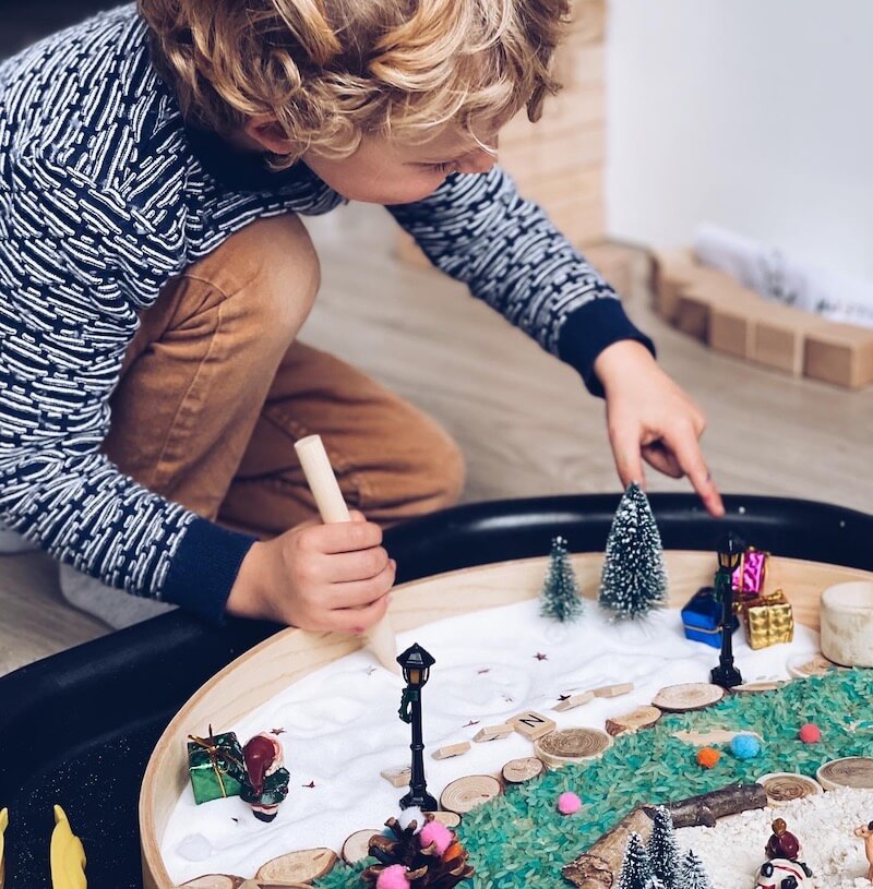kerst STEM-activiteiten - unicorns & fairytales