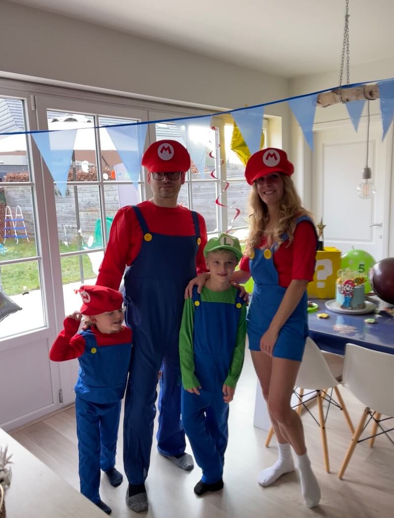 verjaardagsfeest Super Mario - unicorns & fairytales