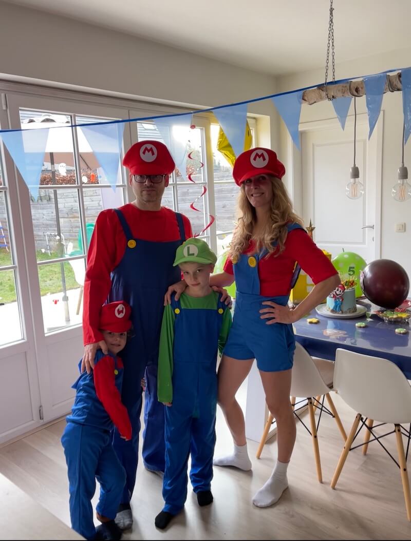 verjaardagsfeest Super Mario - unicorns & fairytales