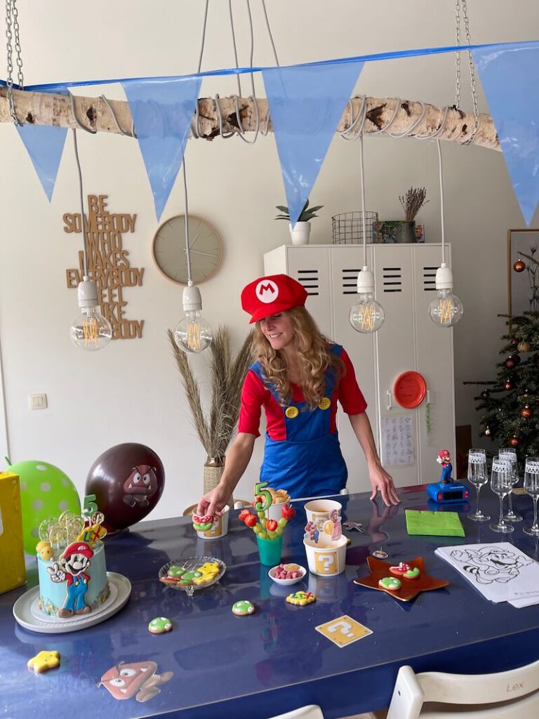 verjaardagsfeest Super Mario - unicorns & fairytales