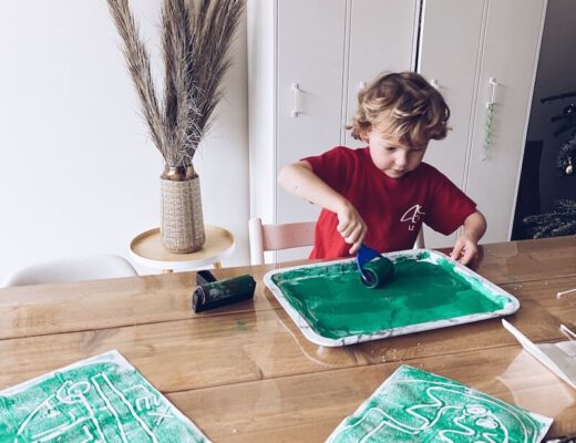 prints maken met kinderen - unicorns & fairytales