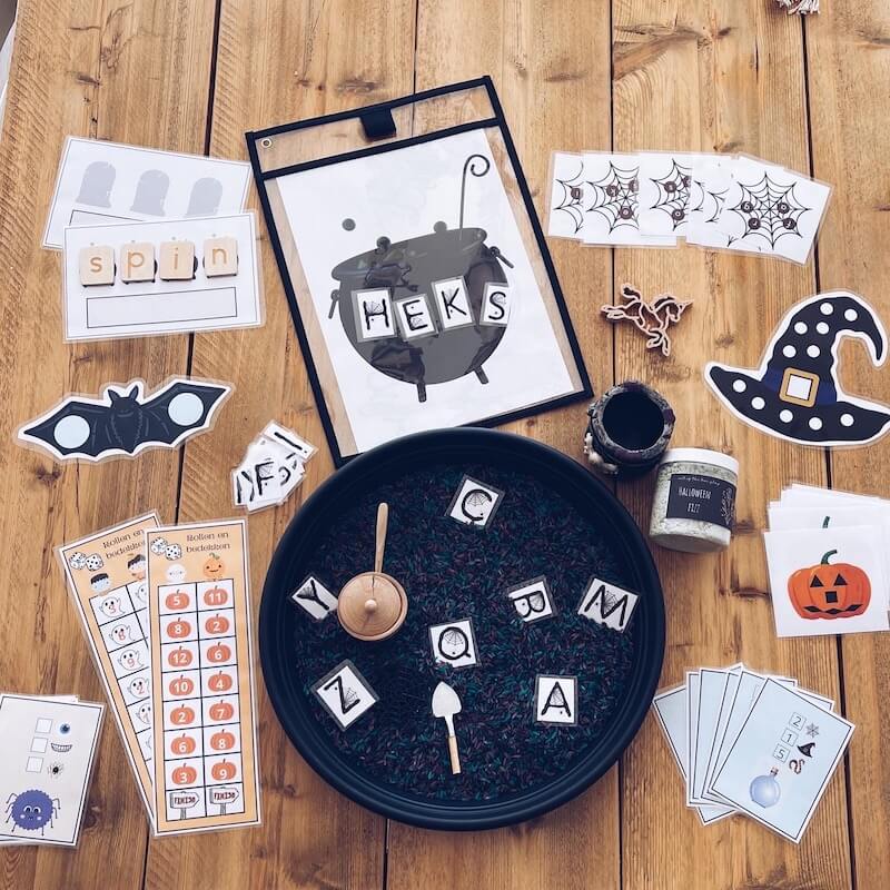 halloween printables voor kinderen - unicorns & fairytales