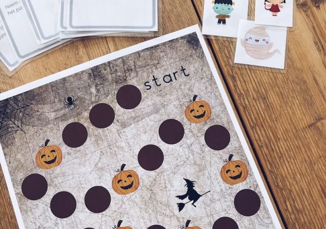 halloween printables voor kinderen - unicorns & fairytales