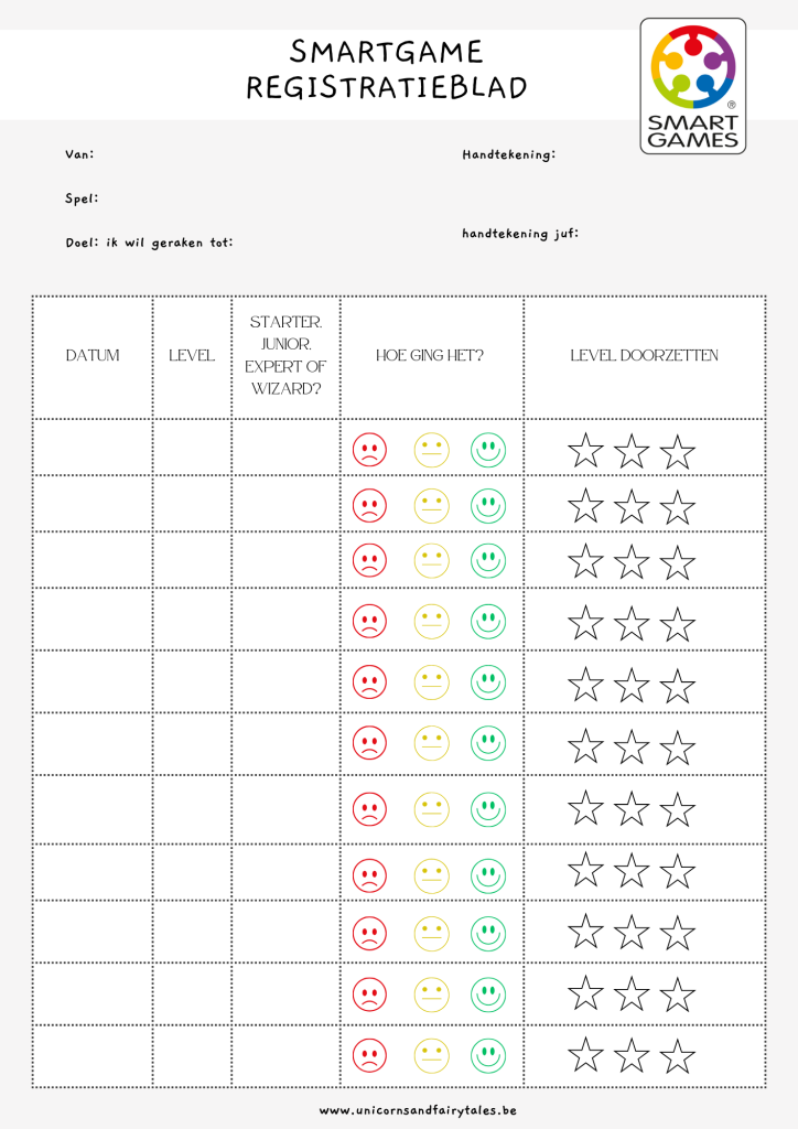 Smartgames in de klas - unicorns & fairytales