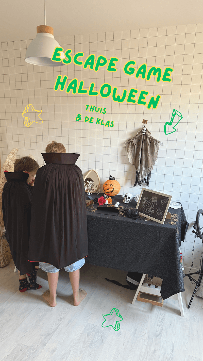 escape game kinderen - halloween
