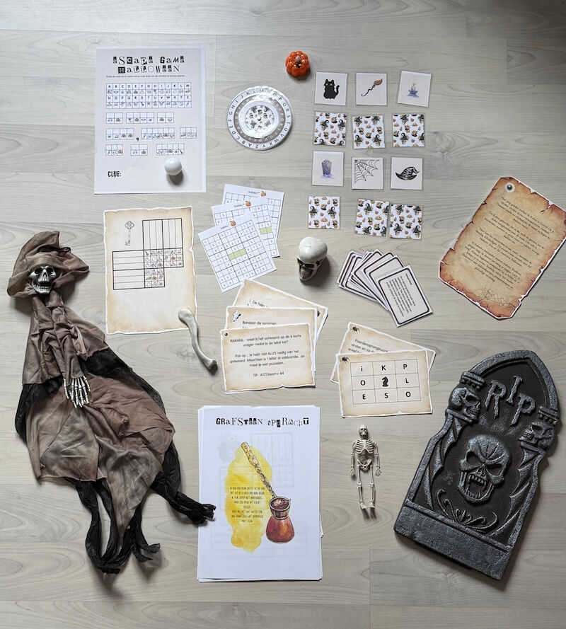 escape game halloween kinderen - unicorns & fairytales