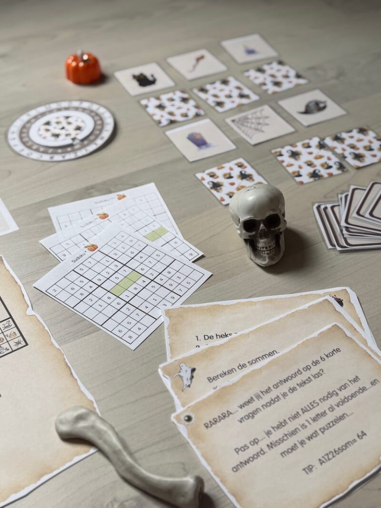 escape game halloween kinderen - unicorns & fairytales