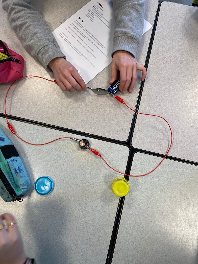 werken rond elektriciteit met kinderen - unicorns & fairytales