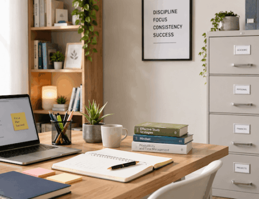 archiefkast en opgeruimde studeerplek - unicorns & fairytales